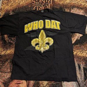 New Orleans Saints Who Dat Shirt XL